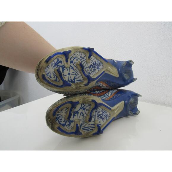 Nike CR7 Air Zoom Mercurial Vapor 15 Elite FG US 8 Worn White Metallic Copper - Picture 9 of 10